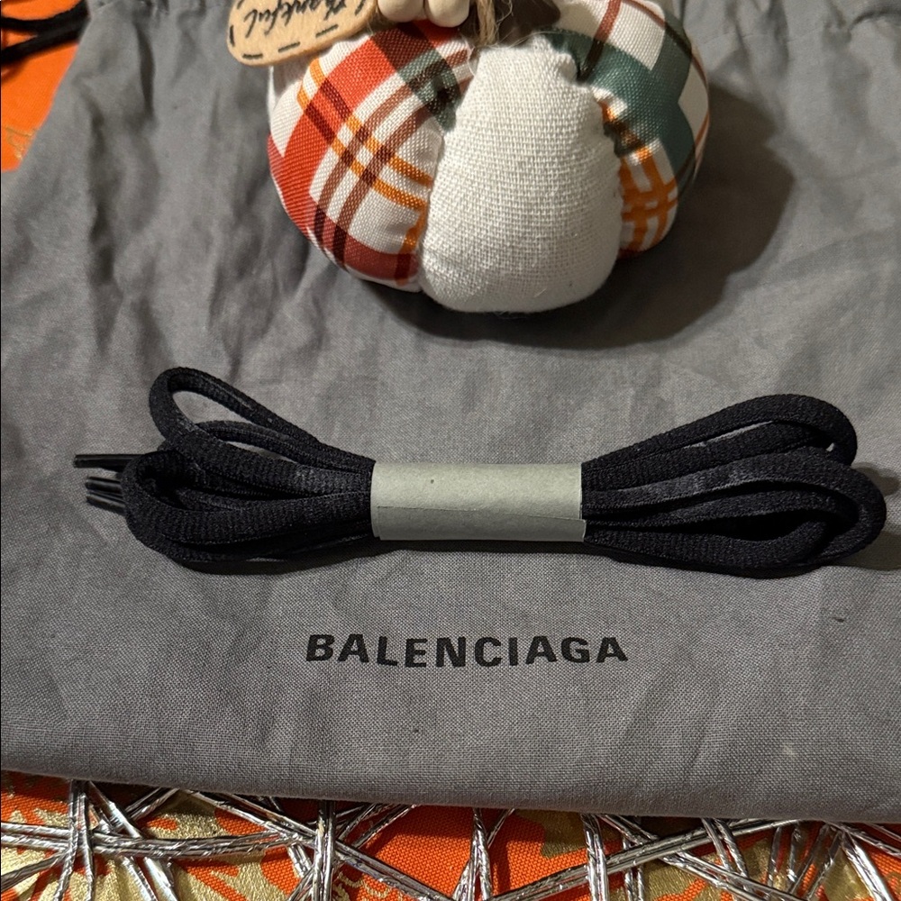 Balenciaga Black Shoelaces